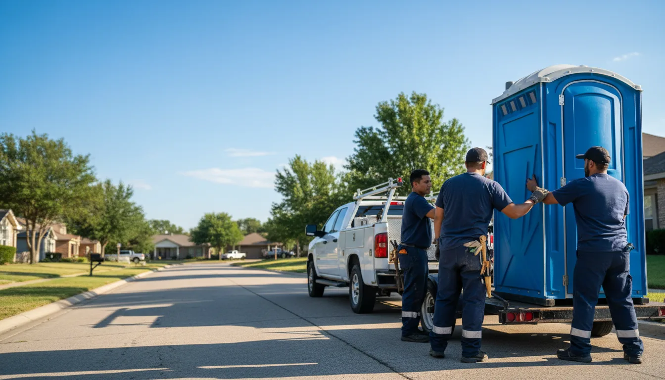 Portable Toilet Rental in Goose Lake, IA near me
